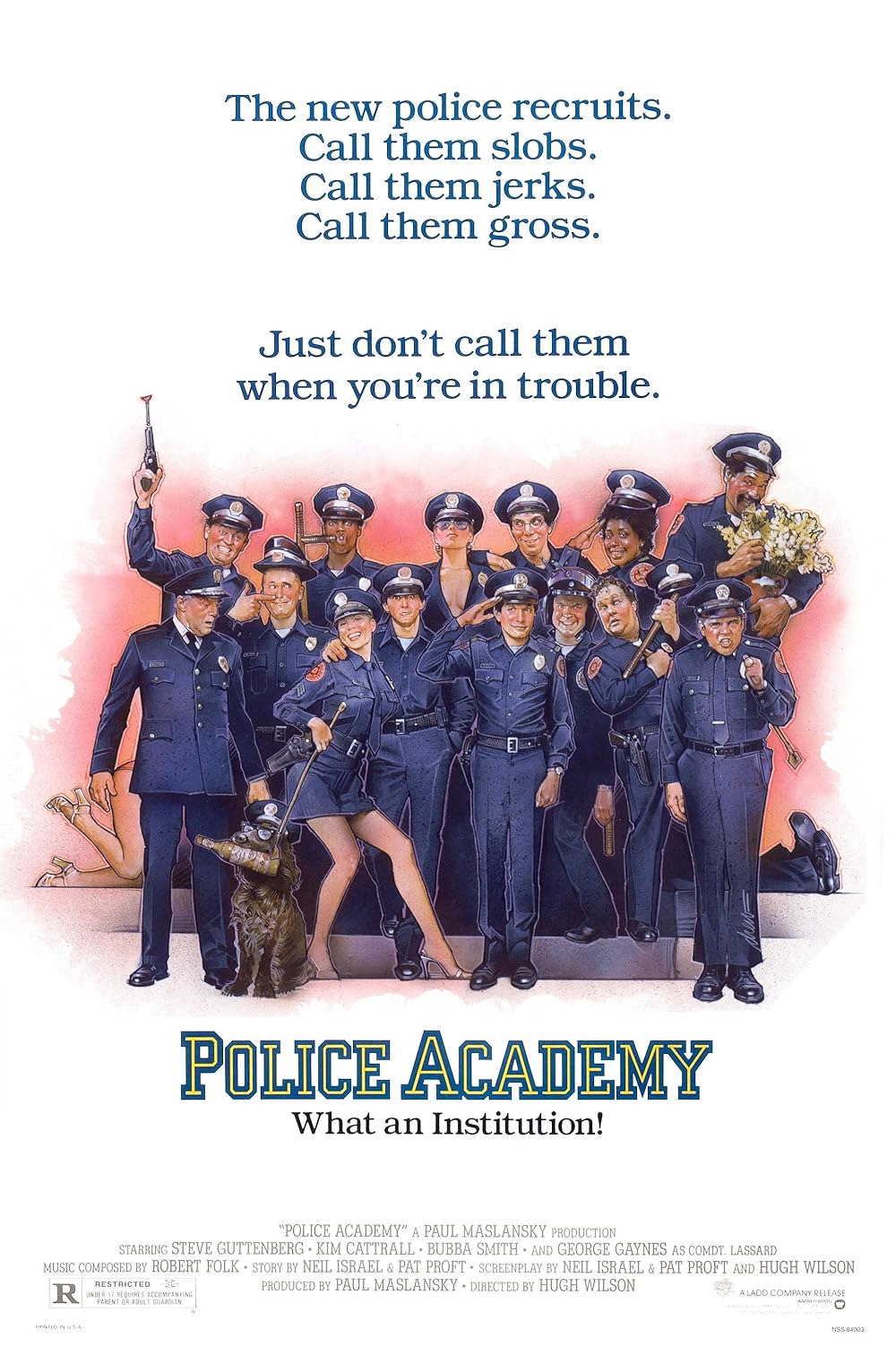 Police Academy (1984) 192Kbps 23.976Fps 48Khz 2.0Ch DVD Turkish Audio TAC