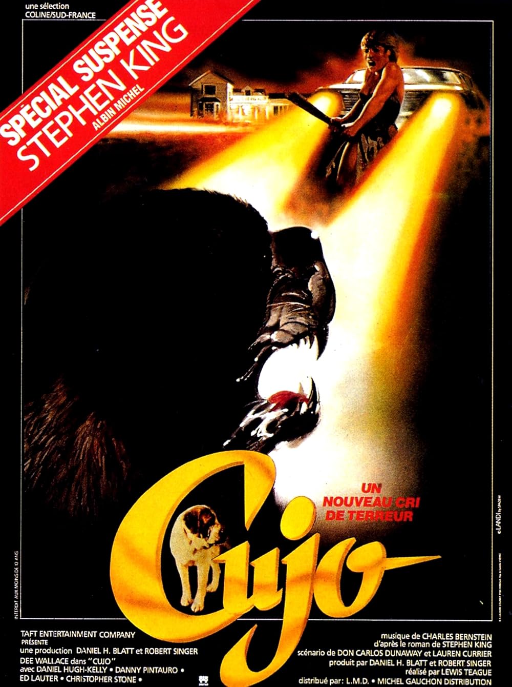 Cujo (1983) 128Kbps 23.976Fps 48Khz 2.0Ch DD+ NF E-AC3 Turkish Audio TAC