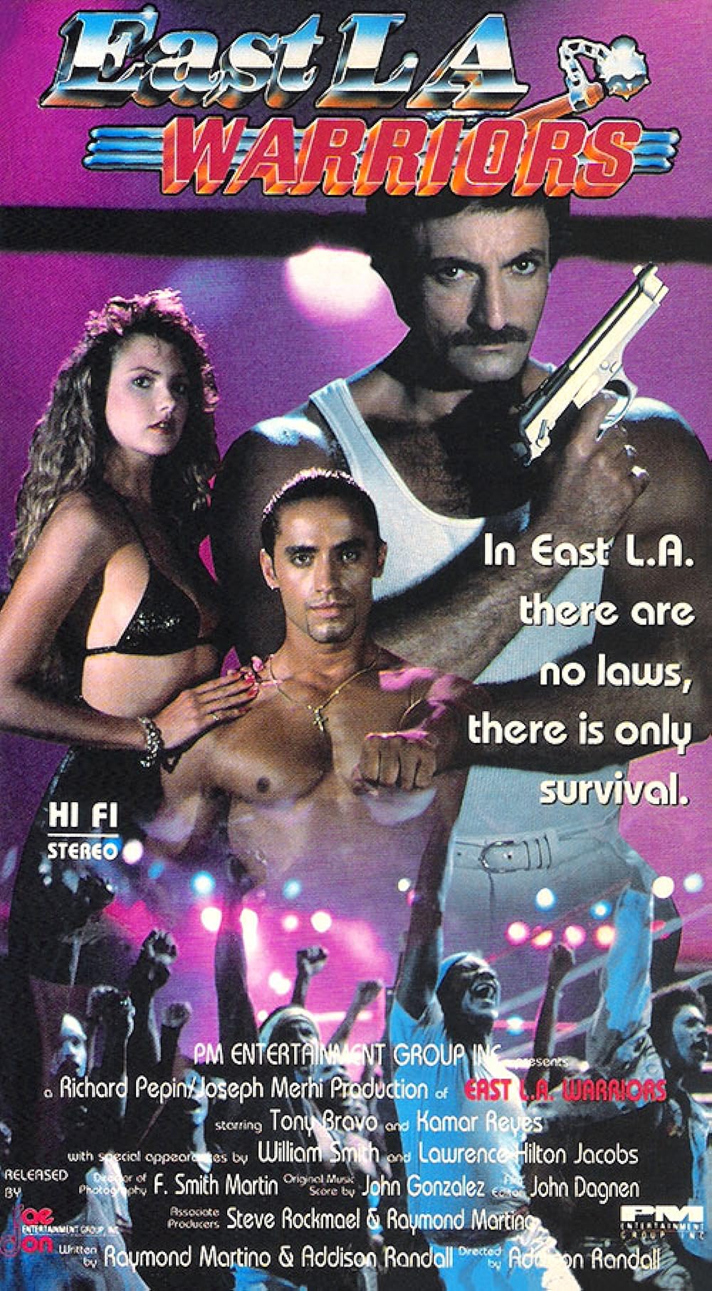 East L.A. Warriors (1989) 192Kbps 23.976Fps 48Khz 2.0Ch VHS Turkish Audio TAC