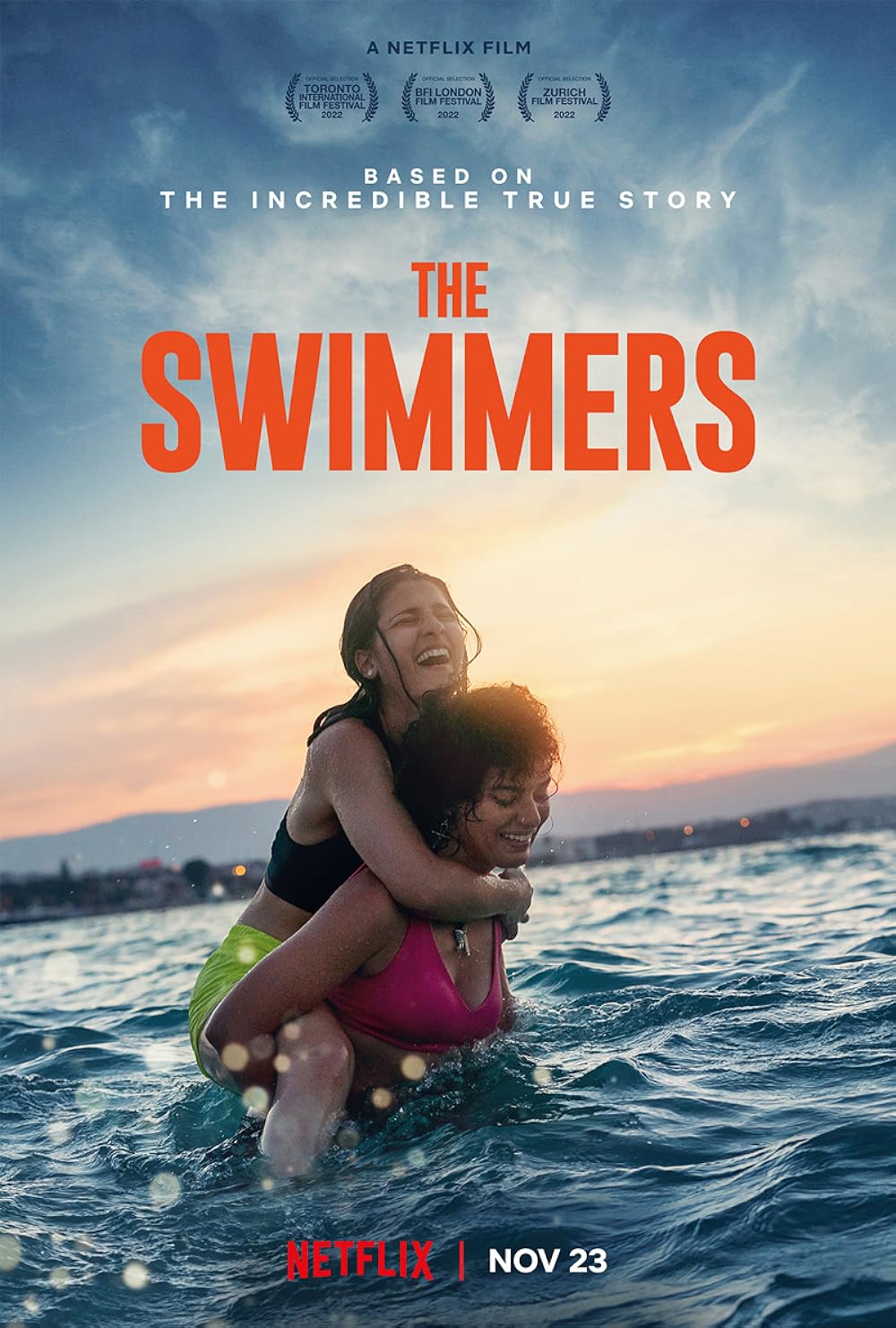 The Swimmers (2022) 640Kbps 24Fps 48Khz 5.1Ch DD+ NF E-AC3 Turkish Audio TAC