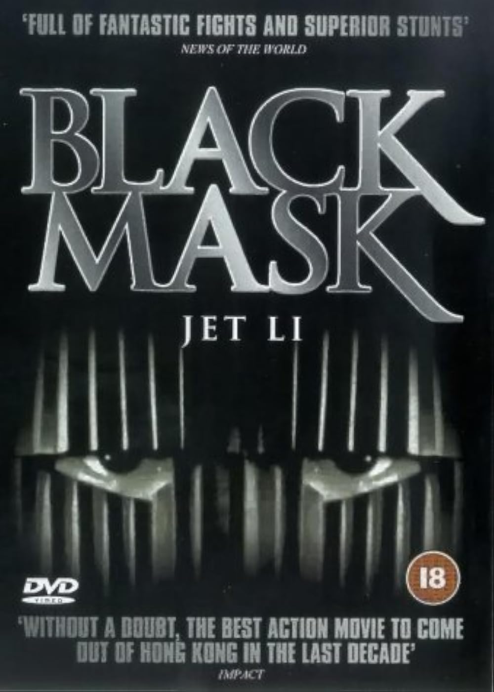 Черная маска джет. Черная маска 1996 Постер.