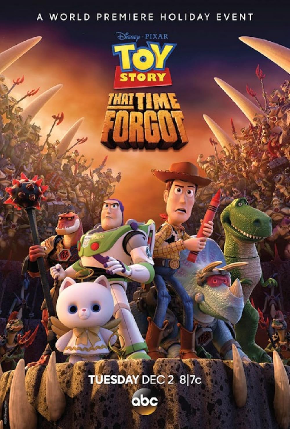 Toy Story That Time Forgot (2014) 192Kbps 23.976Fps 48Khz 2.0Ch DigitalTV Turkish Audio TAC