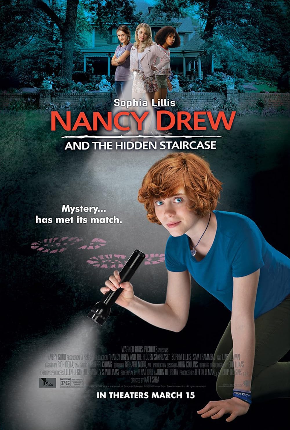 Nancy Drew and the Hidden Staircase (2019) 128Kbps 23.976Fps 48Khz 2.0Ch DD+ NF E-AC3 Turkish Audio TAC