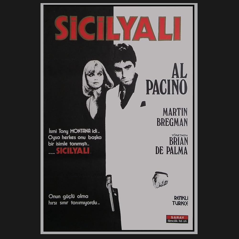 Scarface (1983) 224Kbps 23.976Fps 48Khz 2.0Ch DD+ AMZN E-AC3 Turkish Audio TAC