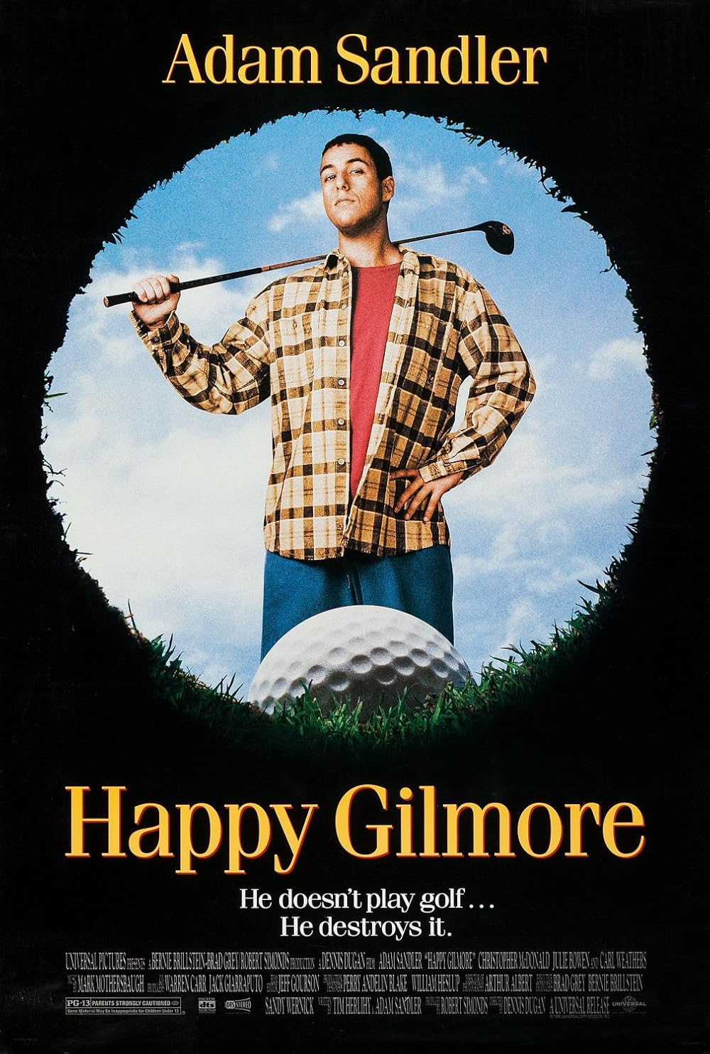 Happy Gilmore (1996) 640Kbps 23.976Fps 48Khz 5.1Ch DD+ NF E-AC3 Turkish Audio TAC