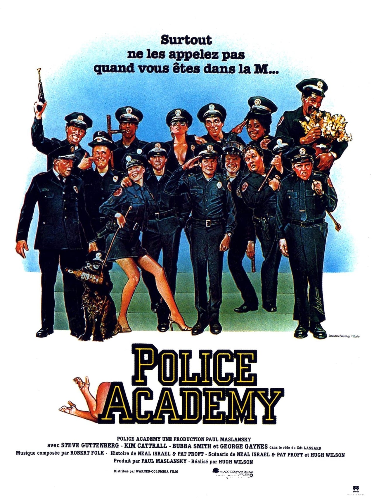 Police Academy (1984) 192Kbps 23.976Fps 48Khz 2.0Ch iTunes Turkish Audio TAC