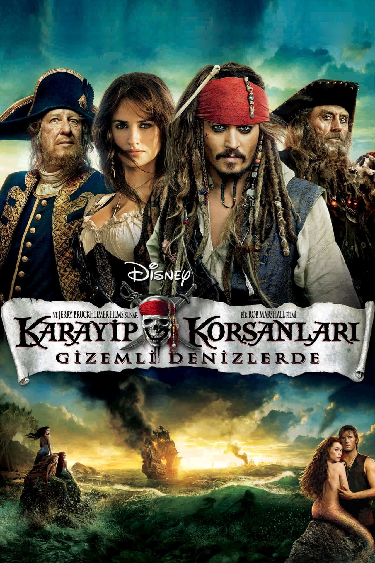 Pirates of the Caribbean: On Stranger Tides (2011) 256Kbps 23.976Fps 48Khz 5.1Ch Disney+ DD+ E-AC3 Turkish Audio TAC