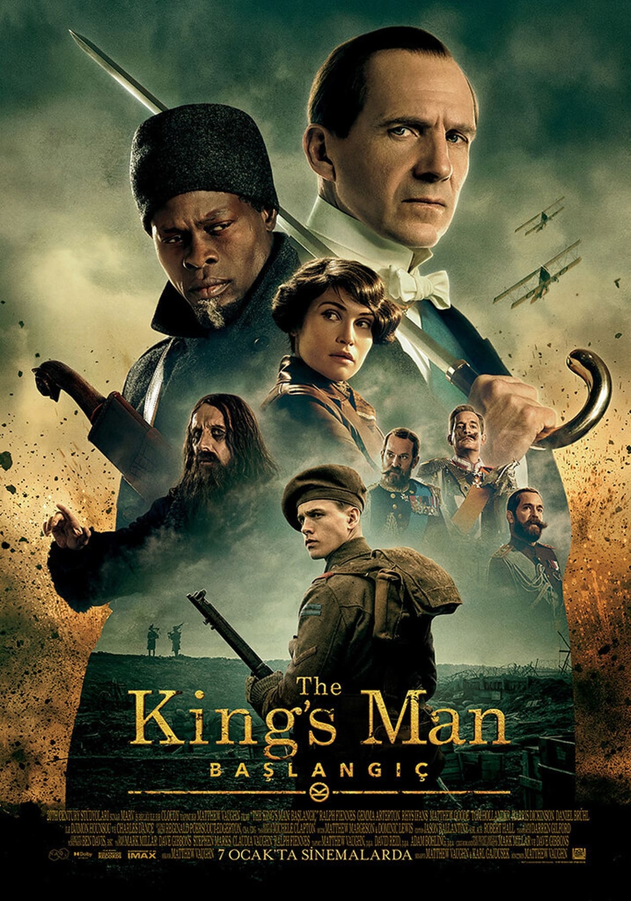 The King's Man (2021) 256Kbps 23.976Fps 48Khz 5.1Ch Disney+ DD+ E-AC3 Turkish Audio TAC