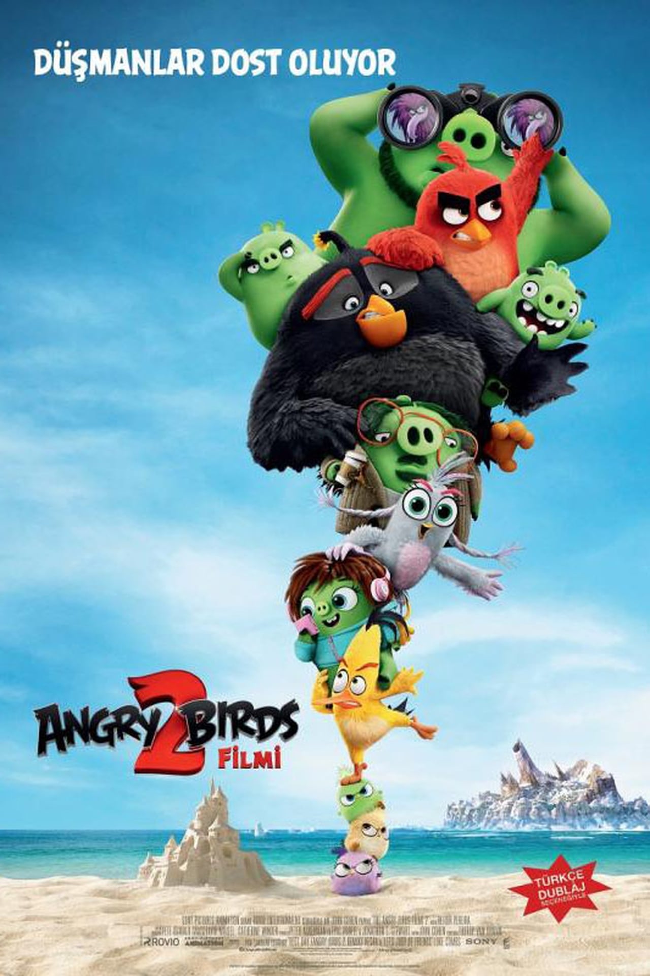 The Angry Birds Movie 2 (2019) 640Kbps 23.976Fps 48Khz 5.1Ch DD+ AMZN E-AC3 Turkish Audio TAC