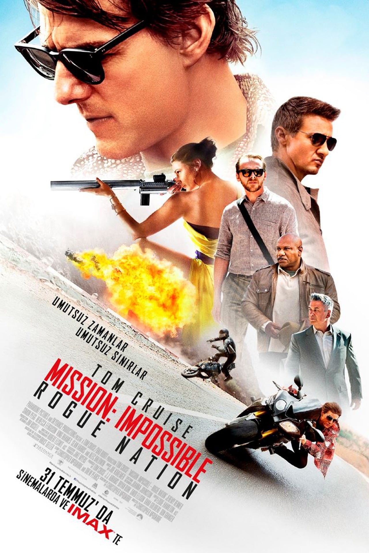 Mission: Impossible - Rogue Nation (2015) 640Kbps 23.976Fps 48Khz 5.1Ch BluRay Turkish Audio TAC