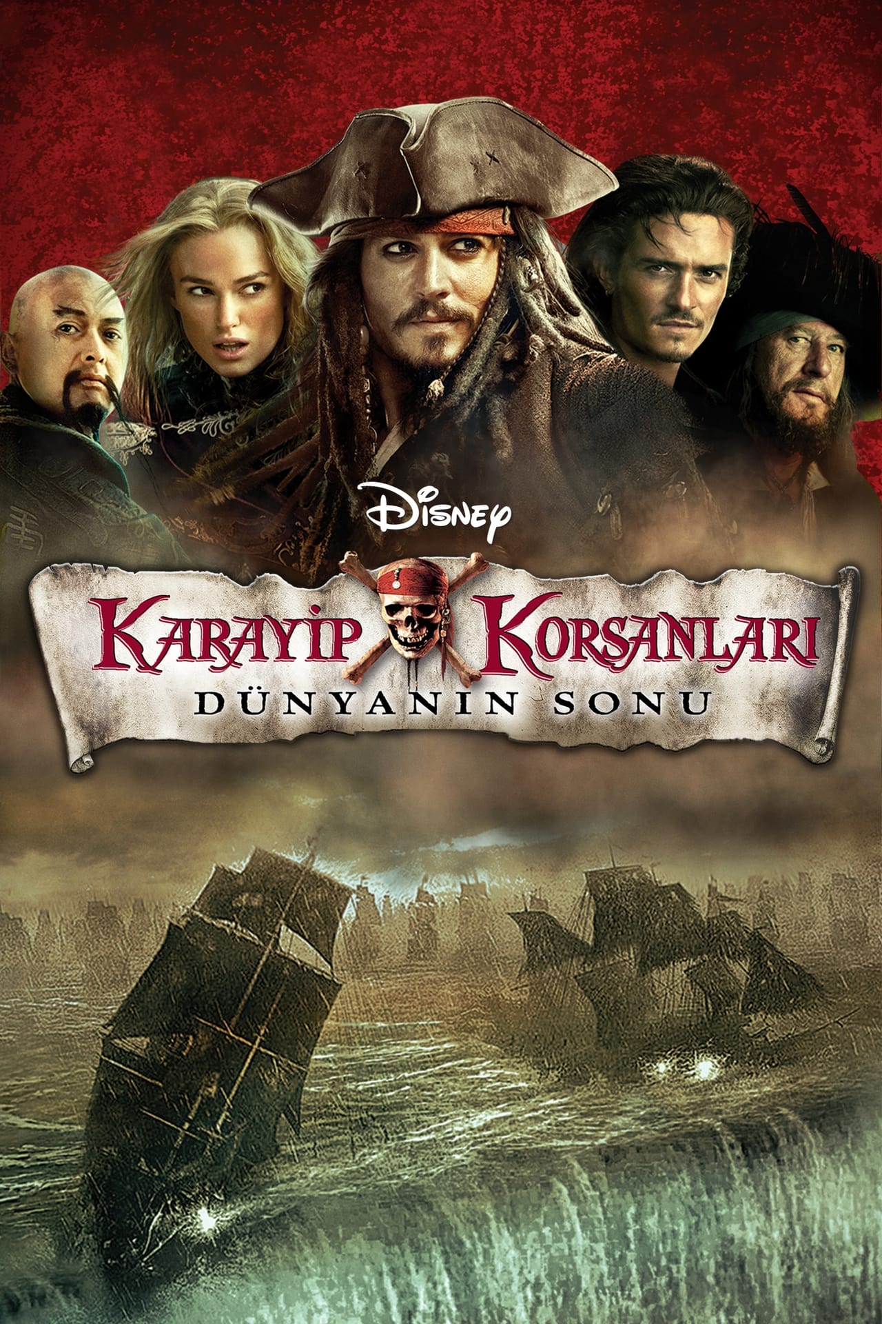 Pirates of the Caribbean: At World's End (2007) 256Kbps 23.976Fps 48Khz 5.1Ch Disney+ DD+ E-AC3 Turkish Audio TAC